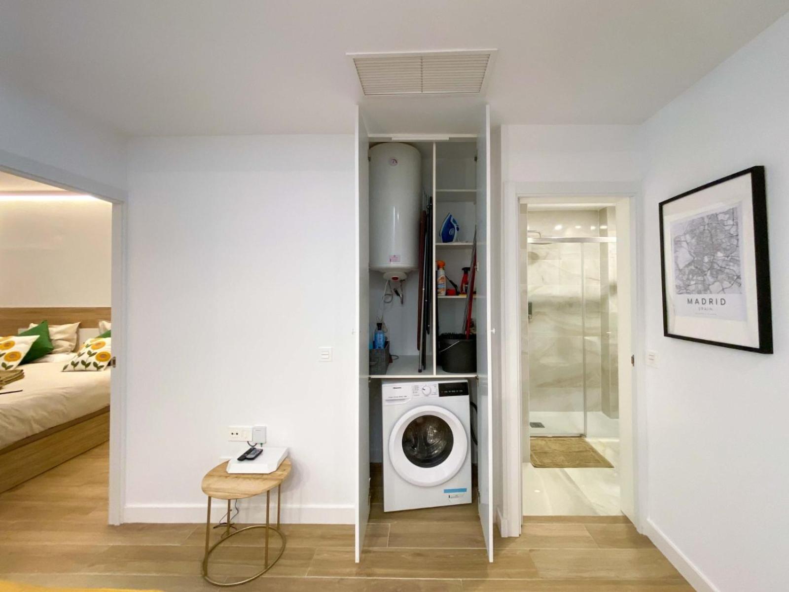 马德里Refugio 2Br Y 2Ba Azca/Bernabeu公寓 外观 照片